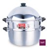 Zebra Stainless Steel 3 Piece Steaming Set 26cm