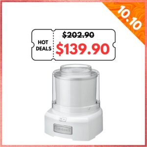 Cuisinart ICE-21 Frozen Yogurt/Ice Cream And Sorbet Maker 1.5L, 220-240V