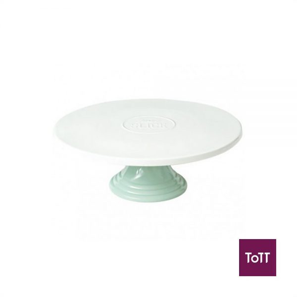 Jamie Oliver Embossed Cake Stand 30cm, Harbour Blue