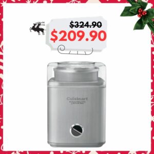 Cuisinart Pure Indulgence 2 Qt. Frozen Yogurt-Sorbet and Ice Cream Maker Silver