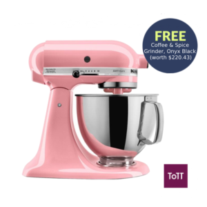 guava glaze kitchenaid hand mixer
