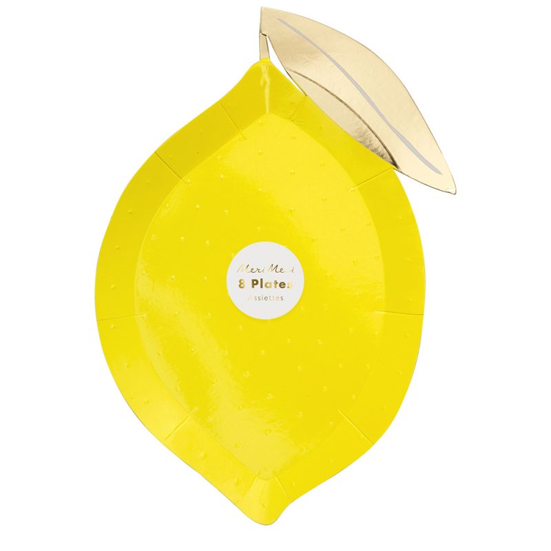 Meri Meri Lemon Plates ToTT Store Singapore