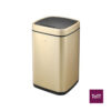 EKO Ecosmart Stainless Steel Square Motion Sensor Bin 12L, Champagne Gold