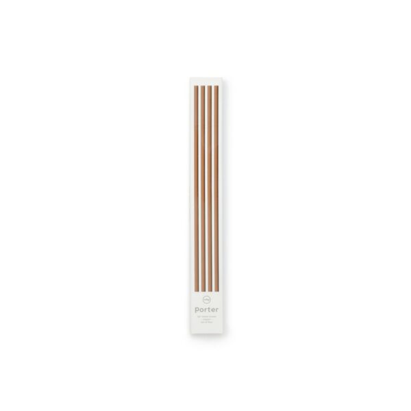 W&P Porter Metal Straw With Cleaner 10 4Pcs/Set, Copper