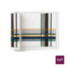 Mydrap Lunch Napkins 20x20cm, 12Pcs/Roll, White Plaid
