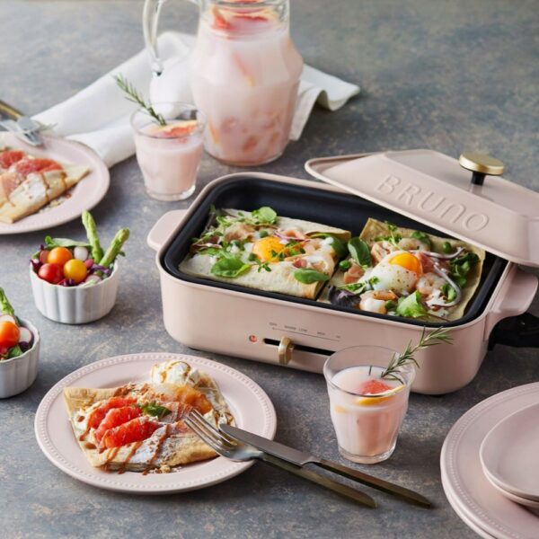 Bruno Compact Hotplate, Rose Milk Tea