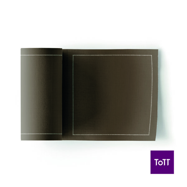 Mydrap Cocktail Napkins 11x11cm, 50Pcs/Roll, Taupe