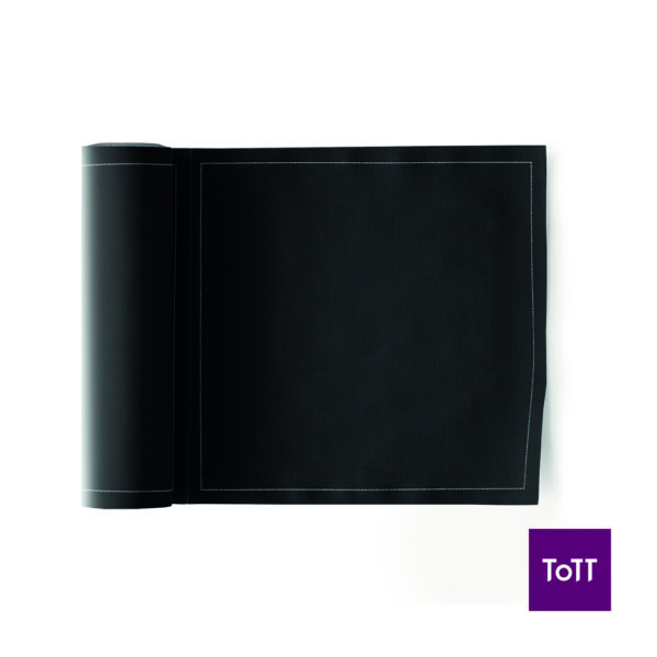 Mydrap Lunch Napkins 20x20cm, 25Pcs/Roll Black