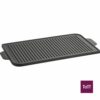 Lava Eco Cast Iron Rectangle Griddle and Grill Duo Plate 26x47cm