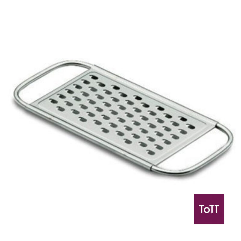 Lacor Stainless Steel Flat Coarse Grater L25.5xW11cm