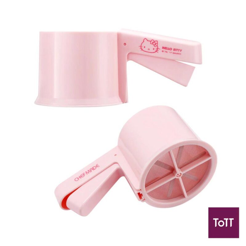 Chefmade Hello Kitty Flour Sifter, Pink