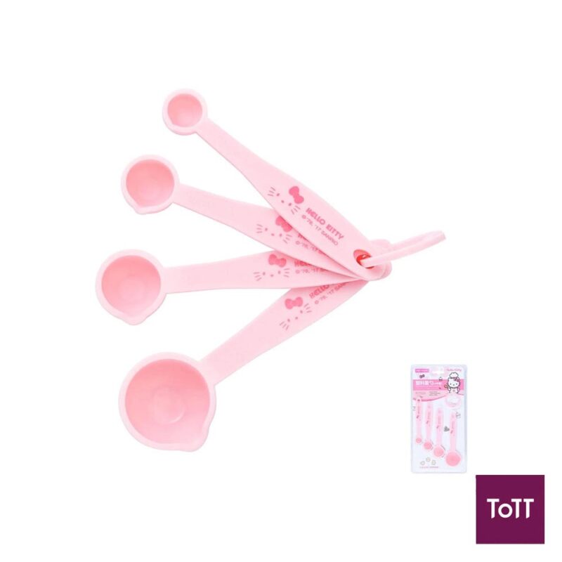 Chefmade Hello Kitty PP Measuring Spoon 4pcs/Set