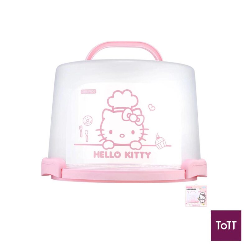 Chefmade Hello Kitty PP Cake Carrier D30.5xH21cm