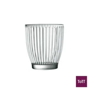 Arcoroc Rock T Line Set of 6 Tempered Glass Tumbler Ø8.55xH9.65cm, 340ml