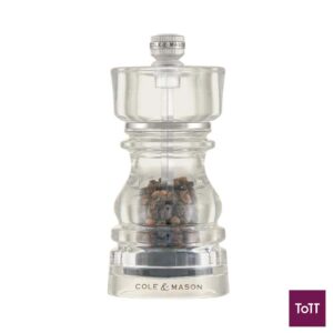 Cole&Mason London Acrylic Pepper Mill 13cm