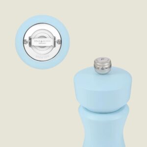 Cole&Mason Kenton Wooden Salt & Pepper Mill 15cm, Blue Salt
