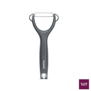 Culinare Safety Serrated Y-Peeler L17cm, Grey