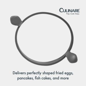 Culinare Silicone Egg Ring,Ø9cm, Grey