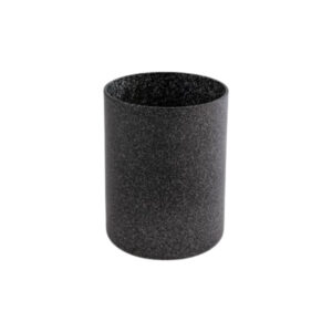 APS Aluminium Round Dressing Pot / Wine/Bottle Cooler For Hot & Cold Service Ø11.5xH15cm, 1.4L, -30° To 200°C, -30° To 200°C, Black, Frostfire