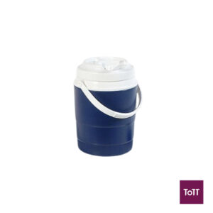 Standard Plastic Round Insulated Ice Cooler Ø17xH24.5cm, 2.5L/2.6Qt, Blue Standard Plastic Round Insulated Ice Cooler Ø17xH24.5cm, 2.5L/2.6Qt, Blue