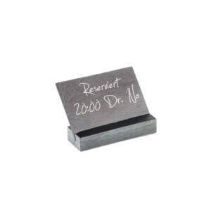 APS Slate Menu Card L12xW4xH7cm