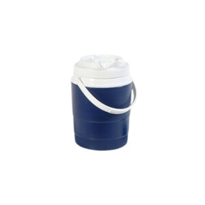 Standard Plastic Round Insulated Ice Cooler Ø17xH24.5cm, 2.5L/2.6Qt, Blue