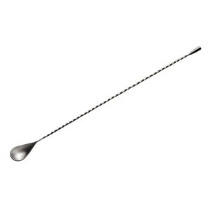 APS Stainless Steel Bar Spoon With Twisted Handle L44cm