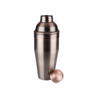 APS Stainless Steel Cocktail Shaker Ø9xH23cm, 700ml, Copper