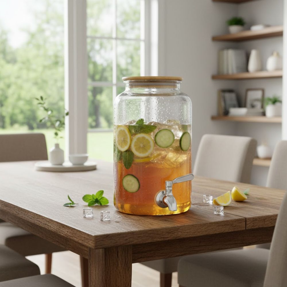 Polyethylene Terephthalate (Pet) Juicer Jar Ø14.5xH23.3cm, 3L, Clear Polyethylene Terephthalate (Pet) Juicer Jar Ø14.5xH23.3cm, 3L, Clear - Image 2