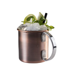 APS Moscow Mule Stainless Steel Barrel Mug Ø9xH9cm, 0.45L, Copper