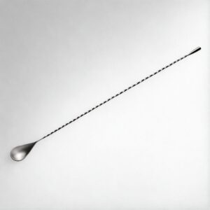 APS Stainless Steel Bar Spoon With Twisted Handle L44cm