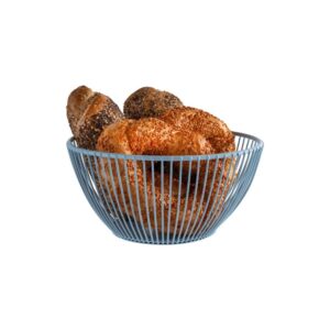 Alternative view of APS Svart Metal Round Basket Ø17.5xH8cm, Dream Blue