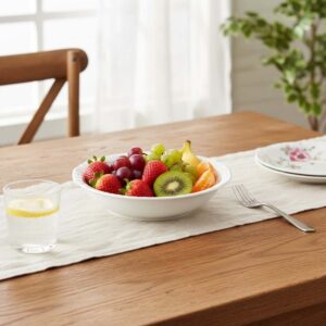 Alternative view of Rosenthal Maria Porcelain Round Fruit Dish Ø15xH3.5cm, 220ml, Pink Rose