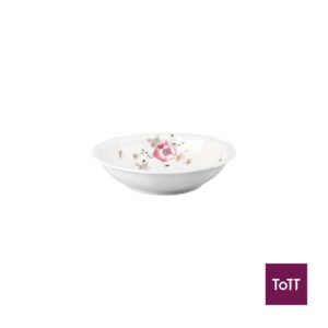 Rosenthal Maria Porcelain Round Fruit Dish Ø15xH3.5cm, 220ml, Pink Rose