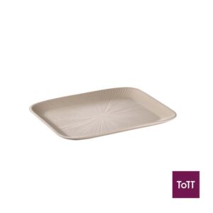 APS Nero Melamine GN 1/2 Tray L32.5xW26.5xH2.5cm, Beige