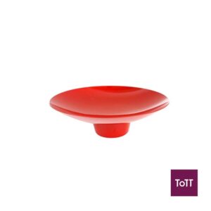 Sashimi Plate With Stand Ø54xH18.8cm, Red