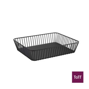 APS Urban Metal GN 1/2 Basket L32.5xW26.5X7.5cm, Black
