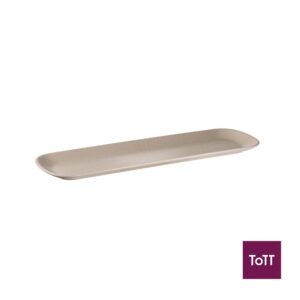 APS Nero Melamine GN 2/4 Tray L53xW16.2xH2.5cm, Beige