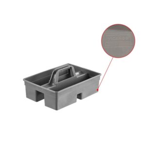 Alternative view of Vicando Cleaning Carry Caddy L38.6xW27.5xH17cm, Grey