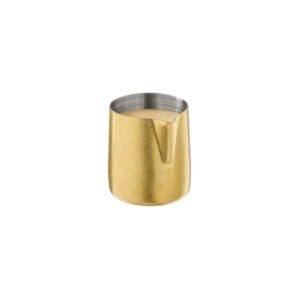 Alternative view of APS Flow Stainless Steel Drip-Free Creamer / Sauce Pourer Ø6xH6.5cm, 150ml, Vintage Gold