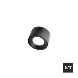 APS Cone ABS 3 Step Dimmable Light Head With Charging Station, Usb Cable & Remote Control with Battery For 17091/2/3/4, Ø7.5xH 4.8cm, Cct: 2700/4000/5700K, 2.600 Mah Li-Ion Battery, Black