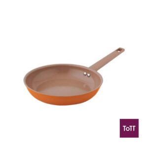 Safico Pro Aluminium Nonstick Ceramic Induction Usable Frypan Ø24xH5cm, Orange