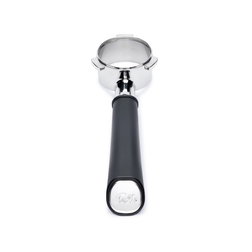 Solis 54mm Bottomless Portafilter | Naked Stainless Steel Portafilter for Espresso Machines Solis 54mm Bottomless Portafilter | Naked Stainless Steel Portafilter for Espresso Machines