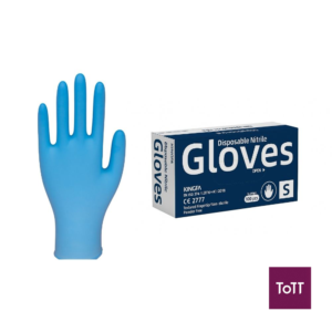 Kingfa Powder-Free Nitrile Gloves AQL 2.5 Blue 100 Pcs/Box (S/M/L/XL Available) Kingfa Powder-Free Nitrile Gloves AQL 2.5 Blue 100 Pcs/Box (S/M/L/XL Available)