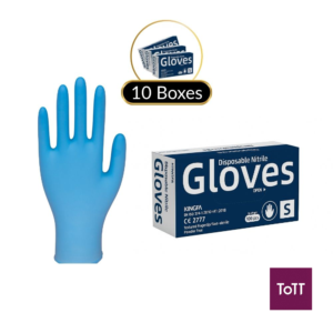 Kingfa Powder-Free Nitrile Glove 2.5 Aql, Blue, 100-Pc/Box, 10-Box/Ctn(S/M/L Available) Kingfa Powder-Free Nitrile Glove 2.5 Aql, Blue, 100-Pc/Box, 10-Box/Ctn(S/M/L Available)