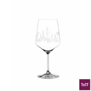 Nachtmann Botanical Lead Free Crystal Wine Glass 630ml Set of 2 Luxury Wine Glass (White / Black) Nachtmann Botanical Lead Free Crystal Wine Glass 630ml Set of 2 Luxury Wine Glass (White / Black)