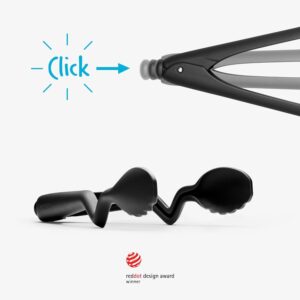 Alternative view of Dreamfarm Stainless Steel Nylon Multi-Purpose Tong, Clongs Lite