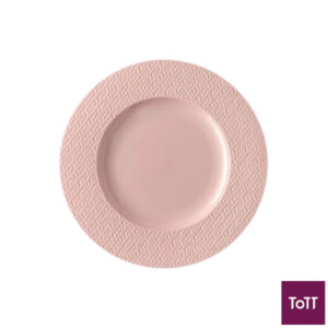 Rosenthal Kumi Rose Porcelain Round Rim Plate Ø23.3xH1.5cm Rosenthal Kumi Rose Porcelain Round Rim Plate Ø23.3xH1.5cm
