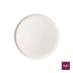 Rosenthal Bloom Snow Porcelain Round Plate Ø23.5xH1.6cm Rosenthal Bloom Snow Porcelain Round Plate Ø23.5xH1.6cm