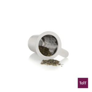 Ad Hoc Stainless Steel Tea Infuser With Handle Ø9.5xH10.5cm, Fusion Ad Hoc Stainless Steel Tea Infuser With Handle Ø9.5xH10.5cm, Fusion